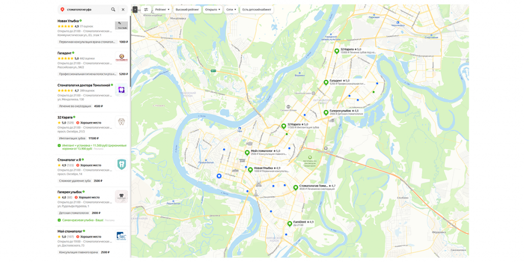Корректное указание адреса